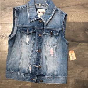 Denim vest